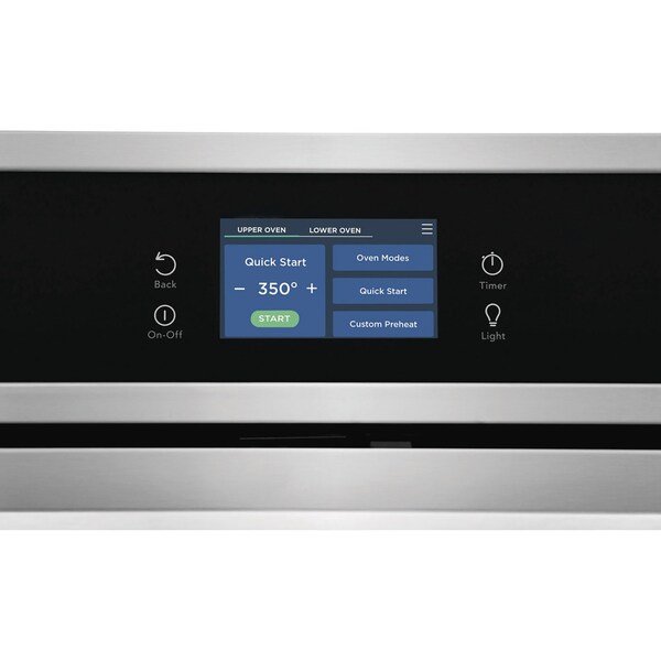 Frigidaire 30-in. Double Electric Convection Wall Oven, Stainless Steel FCWD3027AS - main
